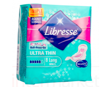 Higieniniai paketai Libresse ultra thin long wings 8vnt.